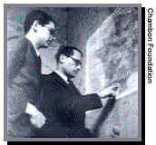 Daniel B�n�dite and Varian Fry in Marseille in 1940-41